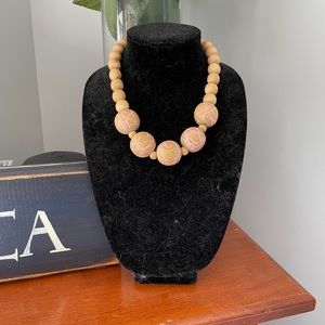 Wood Bead Necklace